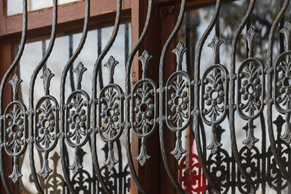The Timeless Elegance of a Contemporary Wrought Iron Fence