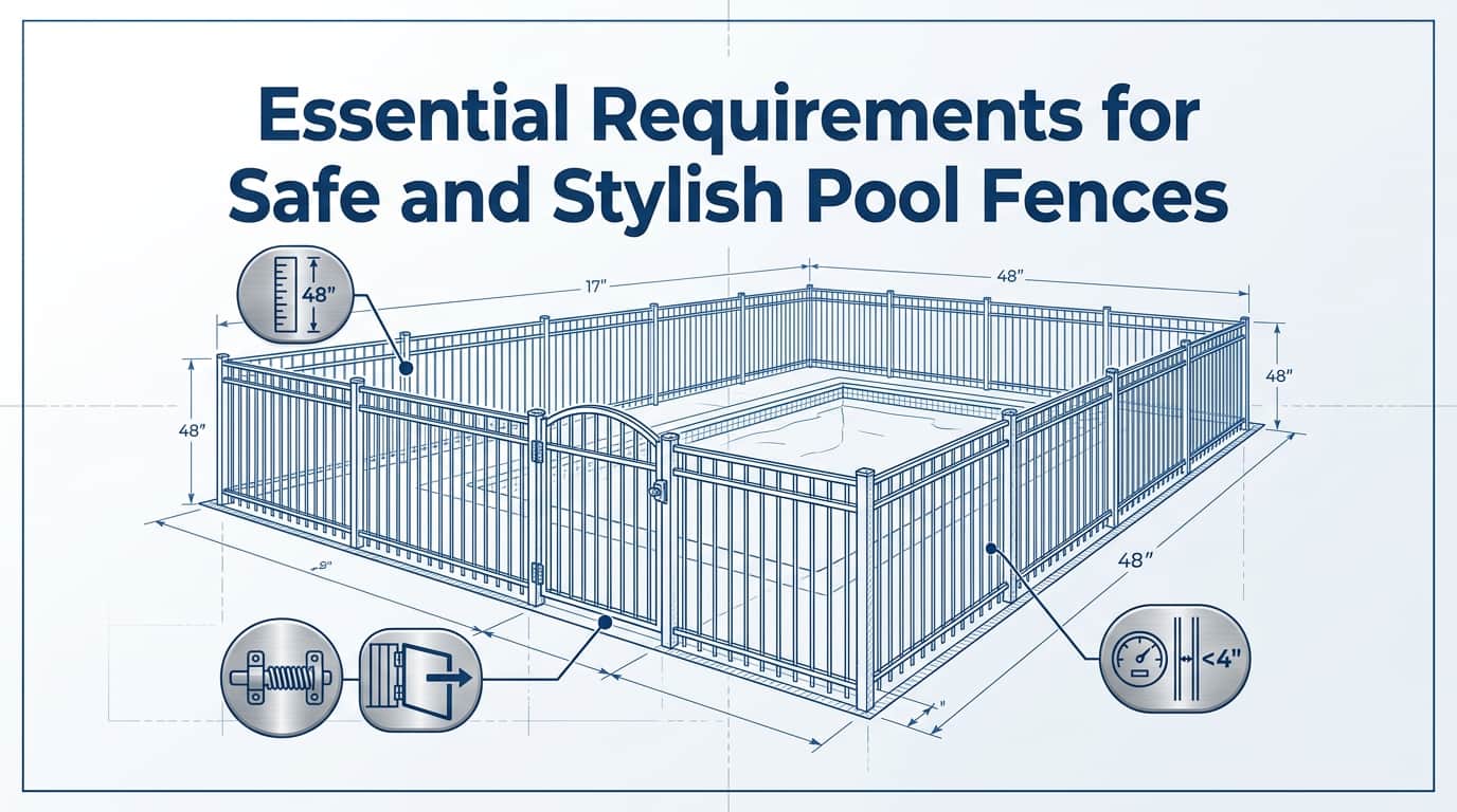 Pool Fence Requirements in Orlando, FL: Safe & Stylish