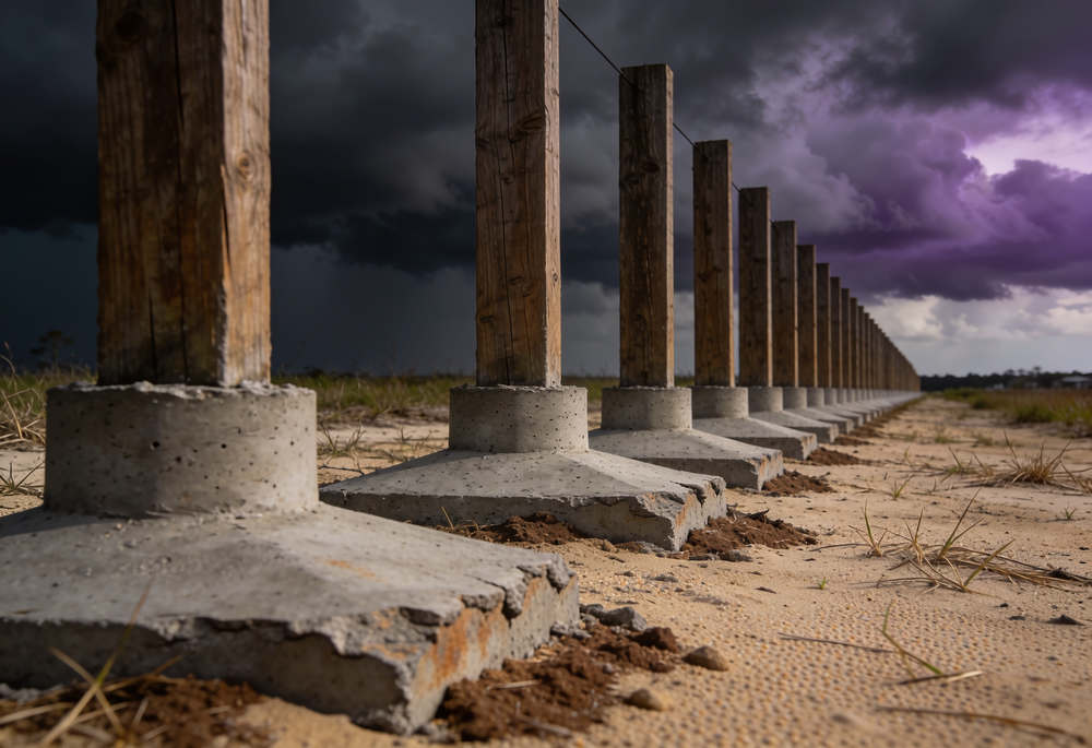 Will Your Fence Survive a Florida Storm? Wind Ratings and Post-Setting That Hold Up in Orlando