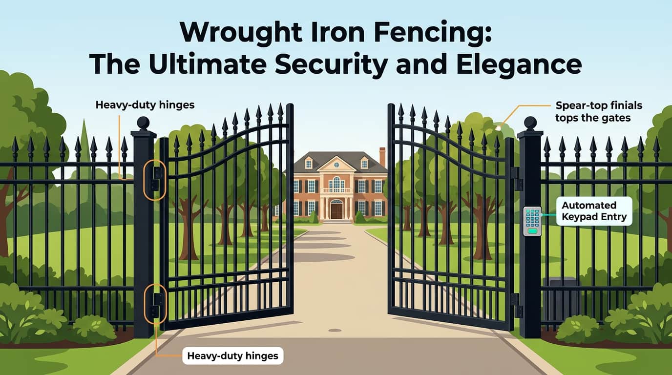 Wrought Iron Fencing Orlando: Security Meets Style