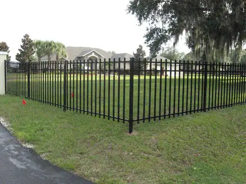 Aluminum And Metal Fence installed by Wulff Fence