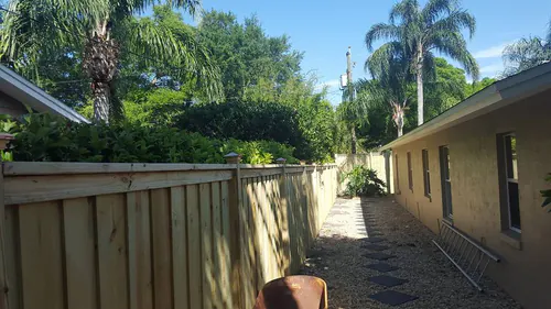 Wulff Fence work in Flagler Beach