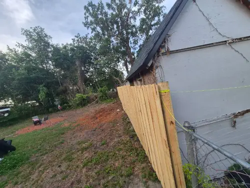Wood Board on Board Backyard Fence in Maitland