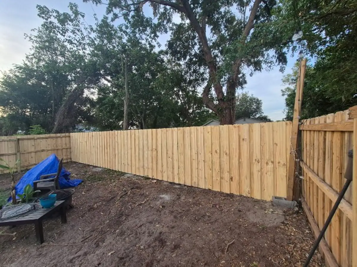 Wood Board on Board Backyard Fence in Maitland
