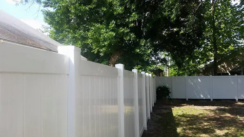 Wulff Fence work example, Oviedo fence repair