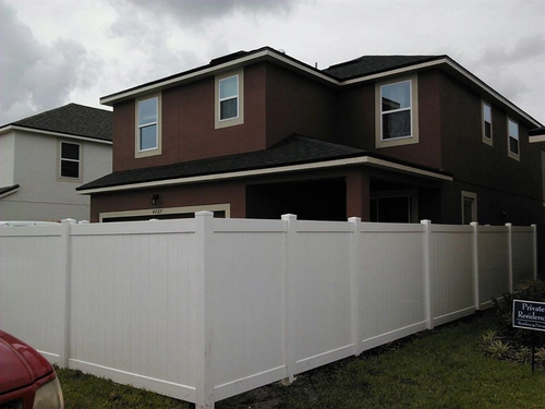 Wulff Fence work example, St. Cloud fence install